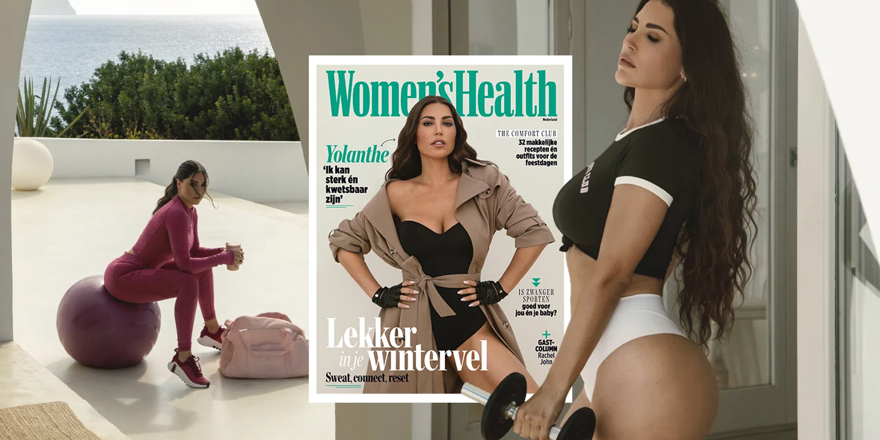 Wauw! Dit droeg onze coverster Yolanthe tijdens de shoot
